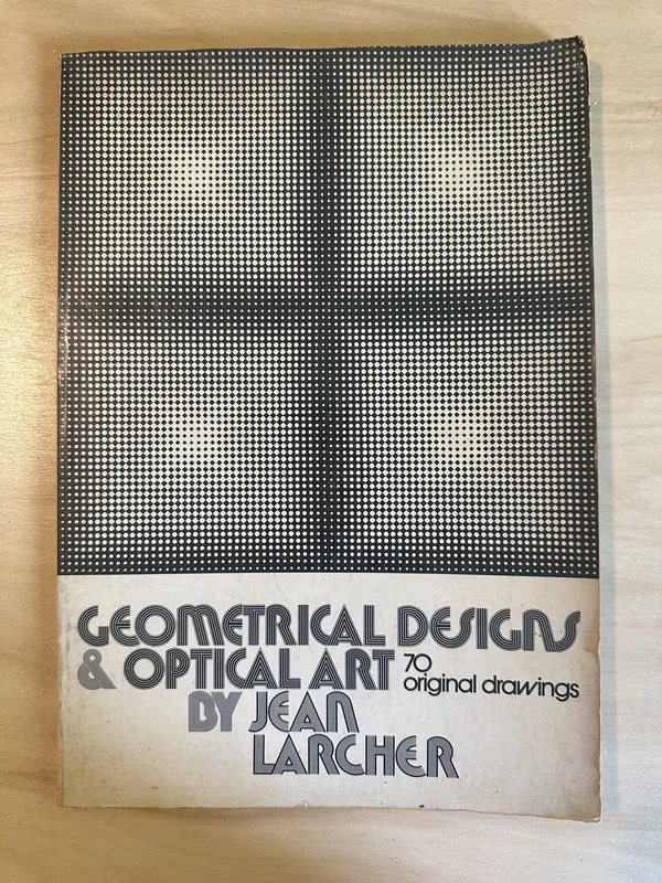 Geometrical Design & optical Art - Larcher, Jean (2g6)