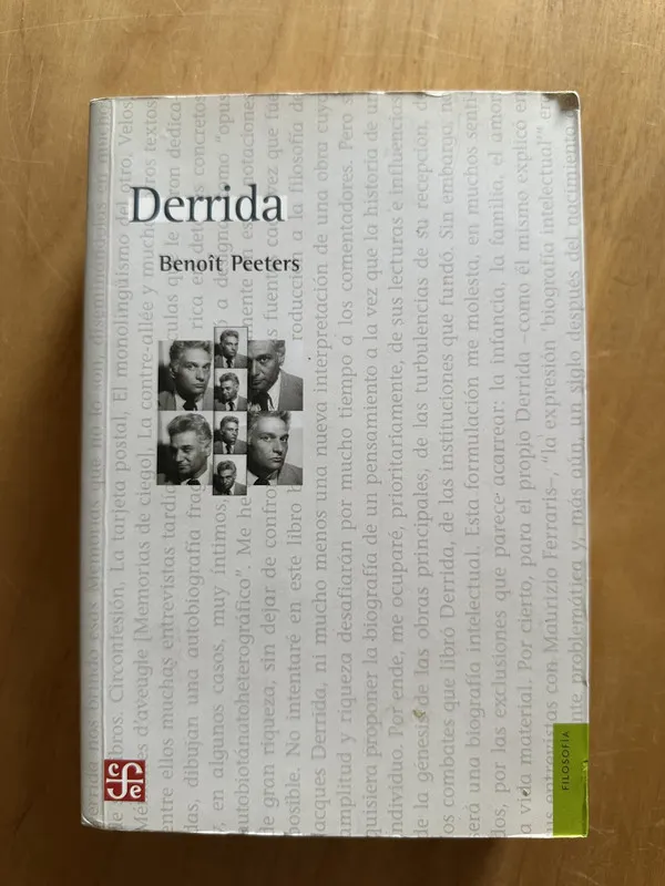 Derrida - Peeters, Benoit (2g5)