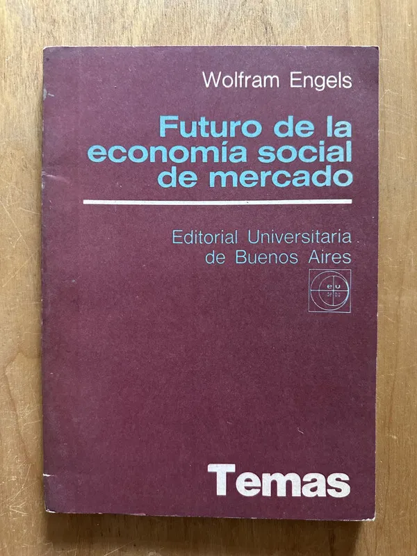 Tapa de Futuro de la economia social de mercado - Engels (2g4)