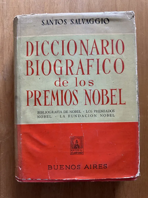 Diccionario biografico de los premios nobel- Salvaggio (2g4