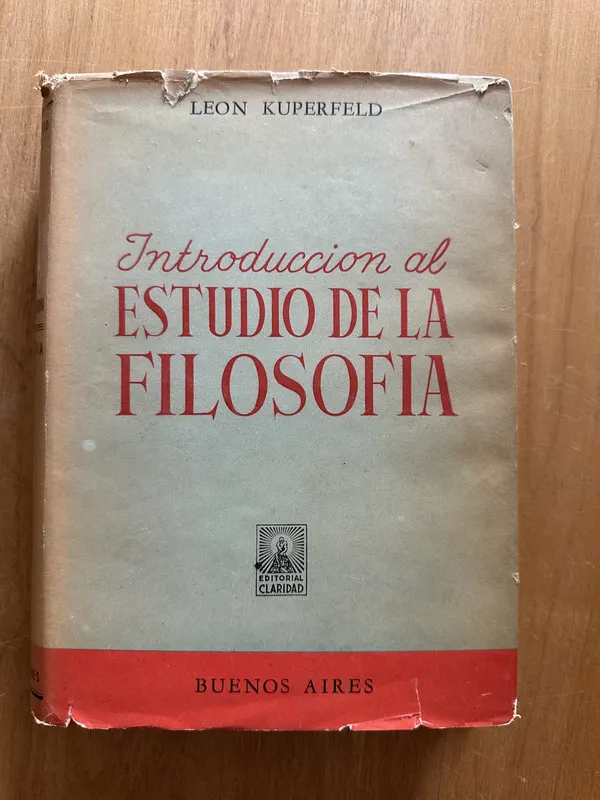 Introduccion al Estudio de la filosofia - Kuperfeld (2g3)