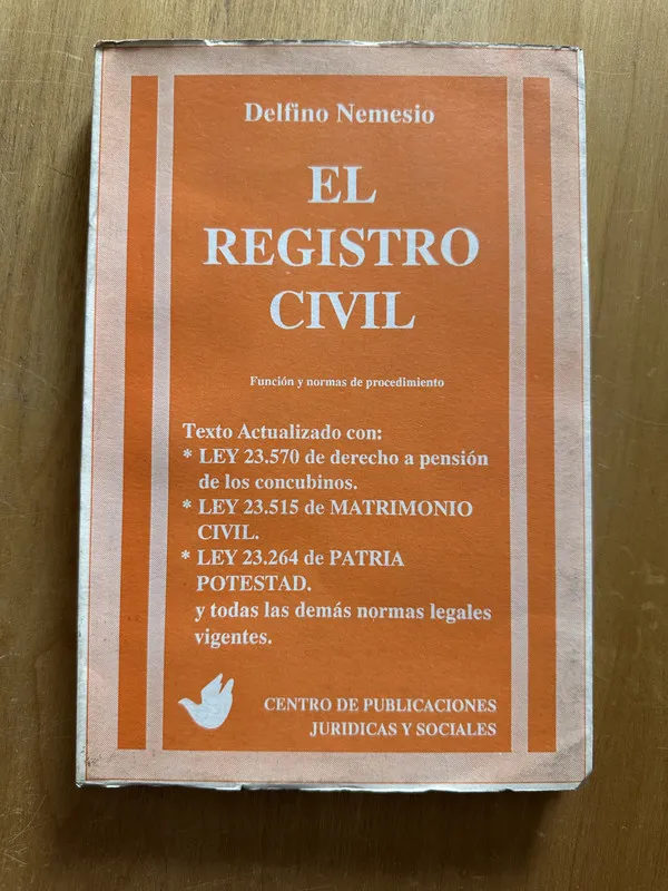 El registro civil - Nemesto, Delfino (2g3)