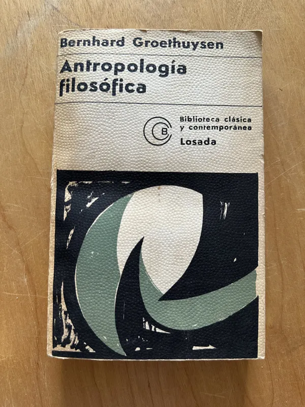 Antropologia filosofica - Groethuysen, Bernhard (2g3)