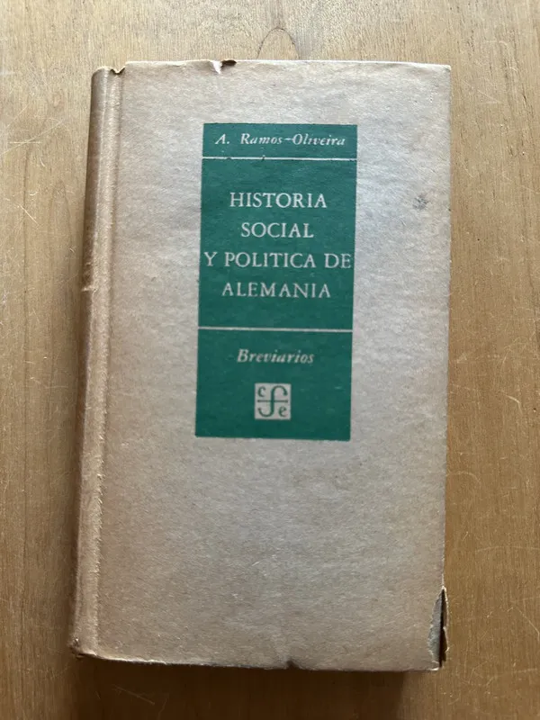 Historia social y politica de Alemania- Ramos Oliveira (2j6