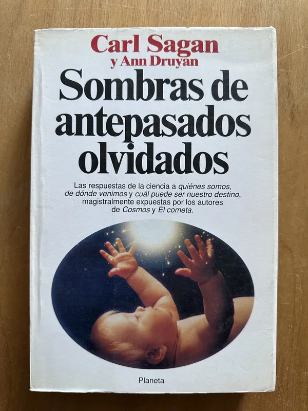 Tapa de Sombras de antepasados olvidados - Sagan; Druyan (2j4)