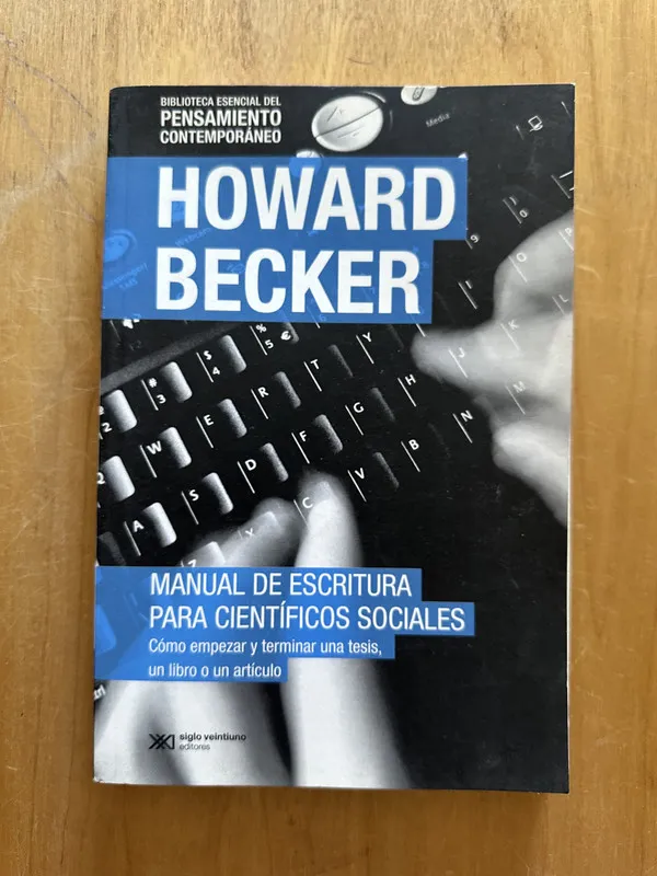 Manual de escritura para cientificos sociales - Becker (2j3
