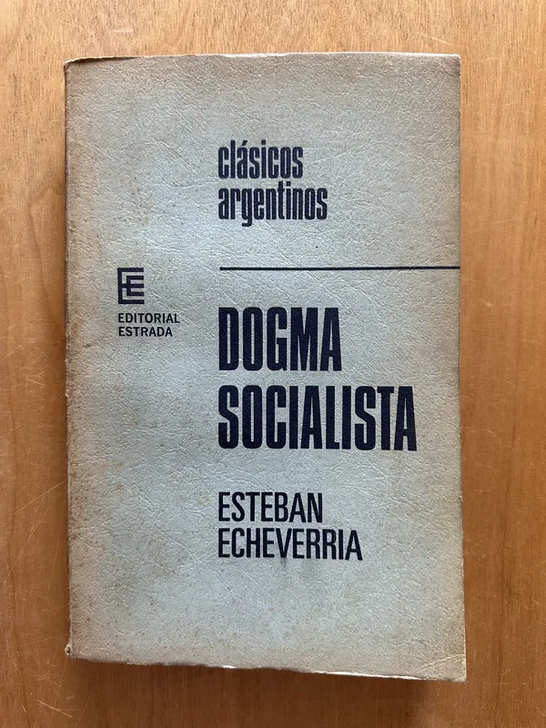Tapa de Dogma socialista - Echeverria, Esteban (2j2)