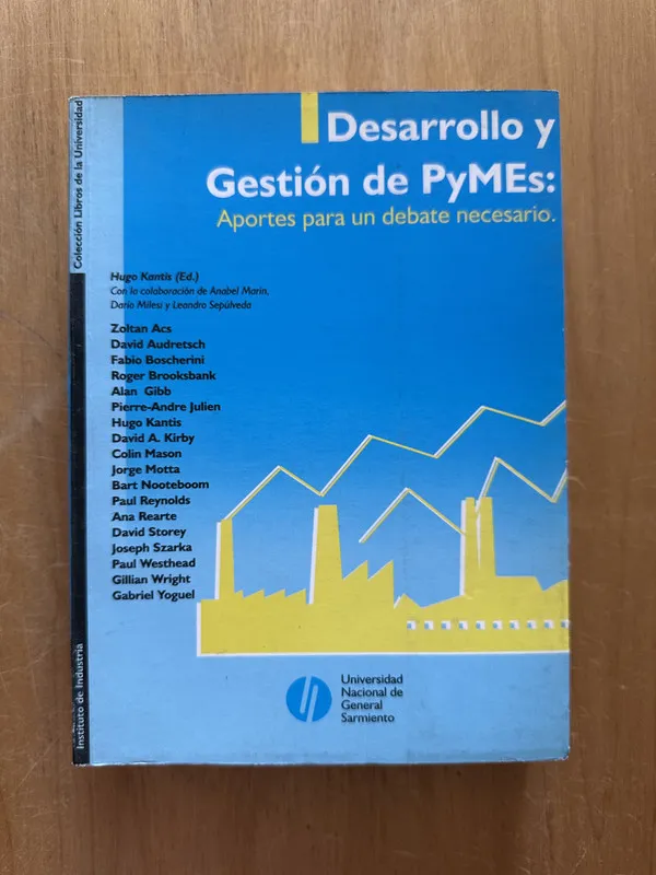 Tapa de Desarrollo y gestion de Pymes - Kantis, Hugo (Ed.) (2g1)
