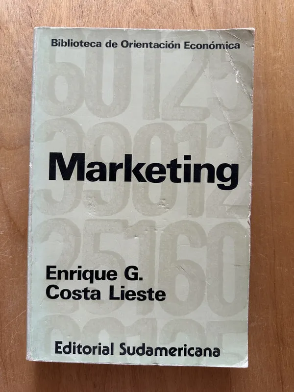 Marketing - Costa Lieste, Enrique (2g1)