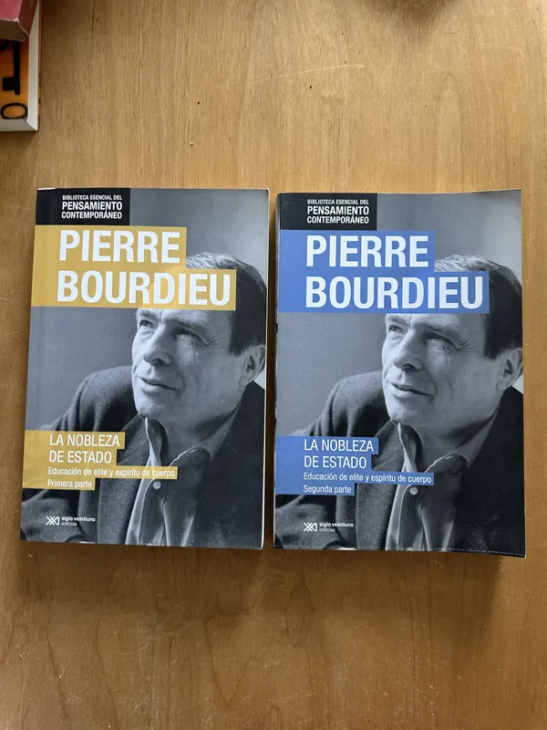 Tapa de La nobleza de estado (2 tomos) - Bourdieu, Pierre (2h1)