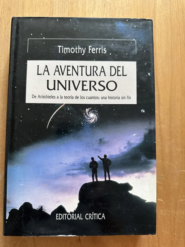 Tapa de LA aventura del universo - Ferris, Timothy (2i1)