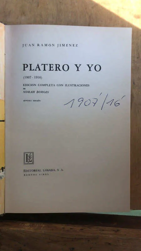 Platero Y Yo - Jimenez, Juan Ramon (bb4)