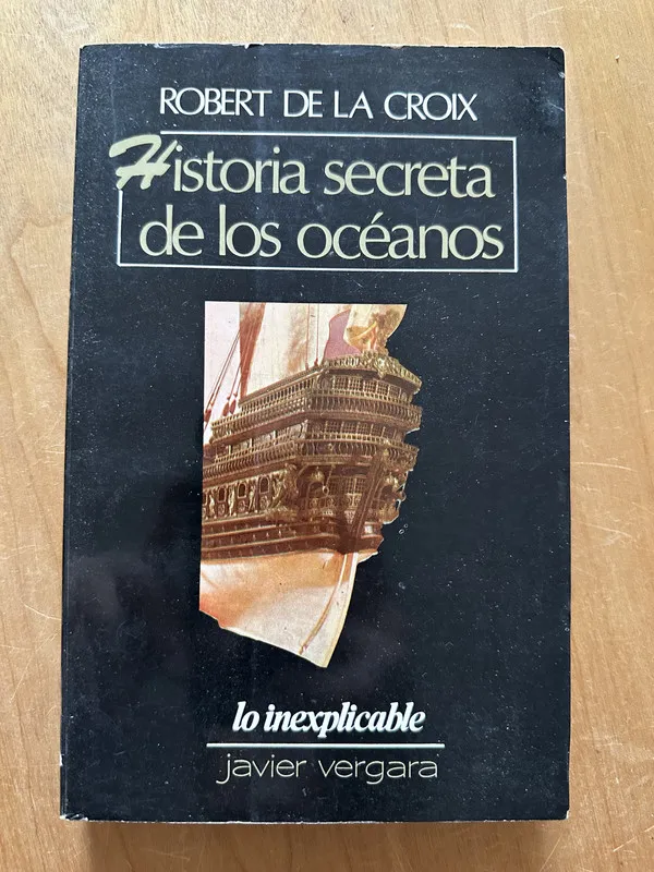 Tapa de Historia secreta de los oceanos - De la Croix (2L3)