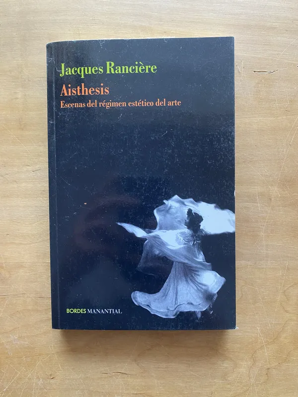 Tapa de Aisthesis - Ranciere, Jacques (k7)