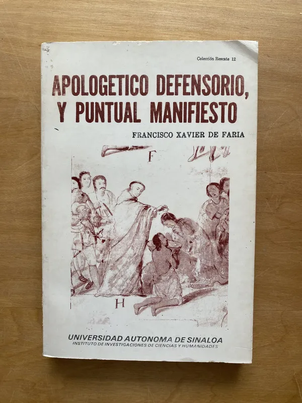 Apologetico defensorio, y puntual man- Xavier de Faria (ff3