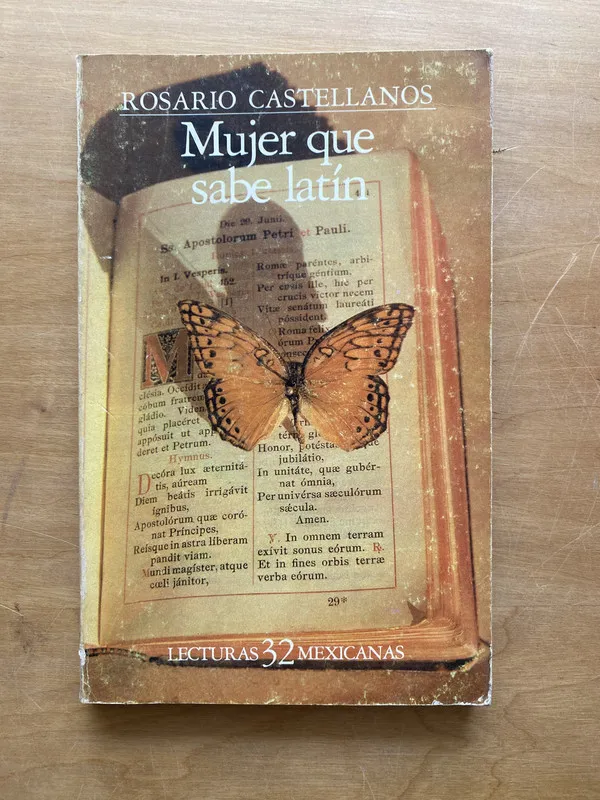Mujer que sabe latin - Castellanos, Rosario (u 3)