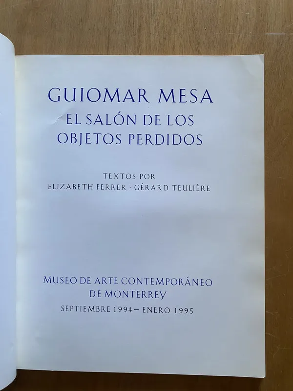 Guiomar Mesa El salon de los objetos perdidos - Ferrer (2b7