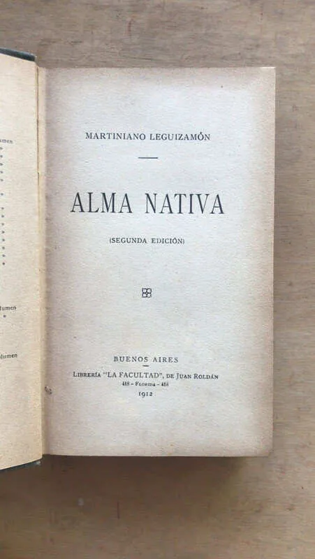 Alma Nativa - Leguizamon, Martiniano (bb1)