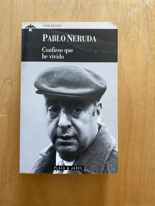 Tapa de Confieso que he vivido - Neruda, Pablo (2k2)