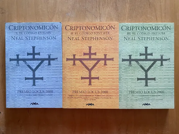 Tapa de Criptonomicon - Stephenson, Neal (2k6)