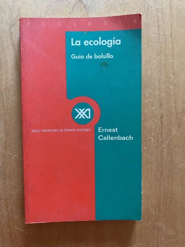 Tapa de La ecologia. Guia de bolsillo - Callenbach, Ernest (2k6)