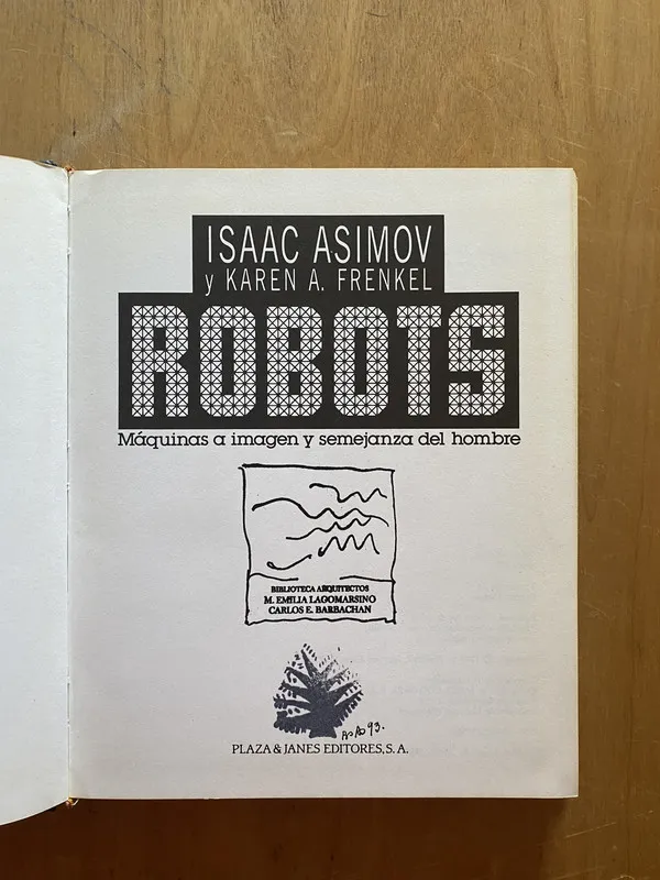 Tapa de Robots - Asimov, Isaac; Frenkel, Karen (2k6)