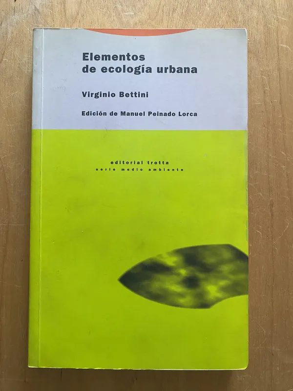 Elementos de ecologia urbana - Bettini, Virginio (2L1)