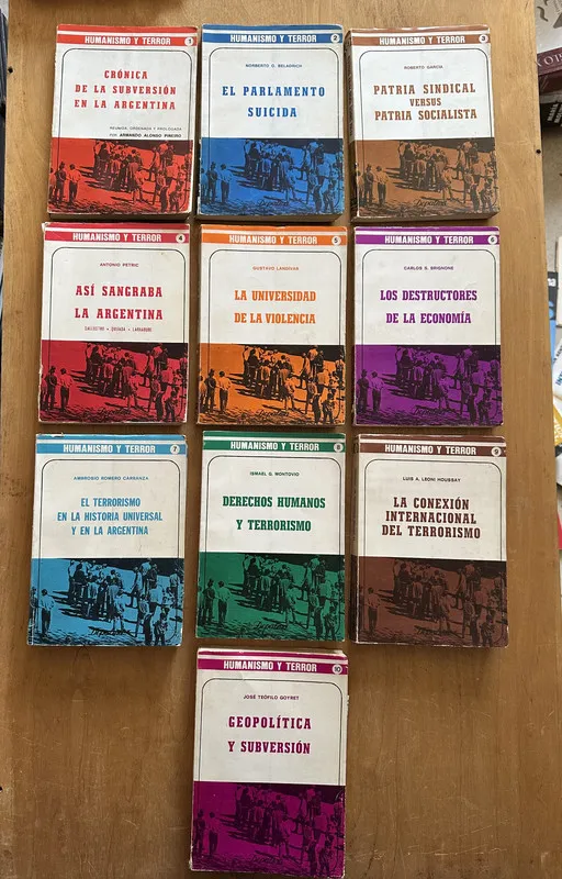 Humanismo y Terror 10 tomos - (2L4)