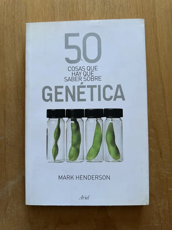Tapa de 50 cosas que hay que saber sobre genetica - Henderson (2L4)