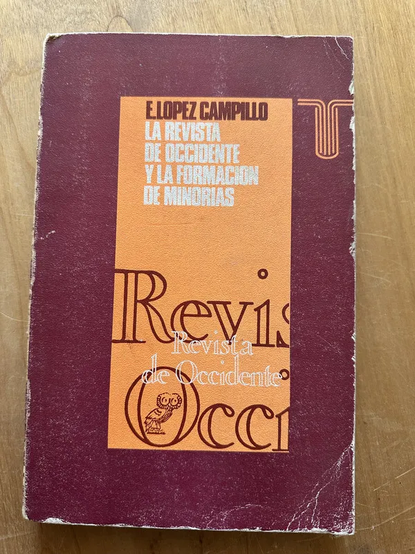 La revista de occidente y la formacion- Lopez Campillo (2L5