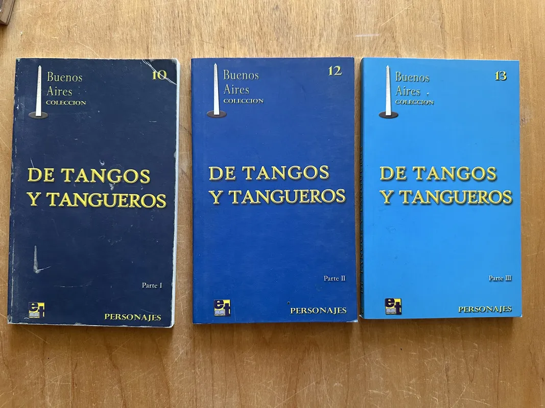 DE tangos tangueros (3 tomos) - (2O5)
