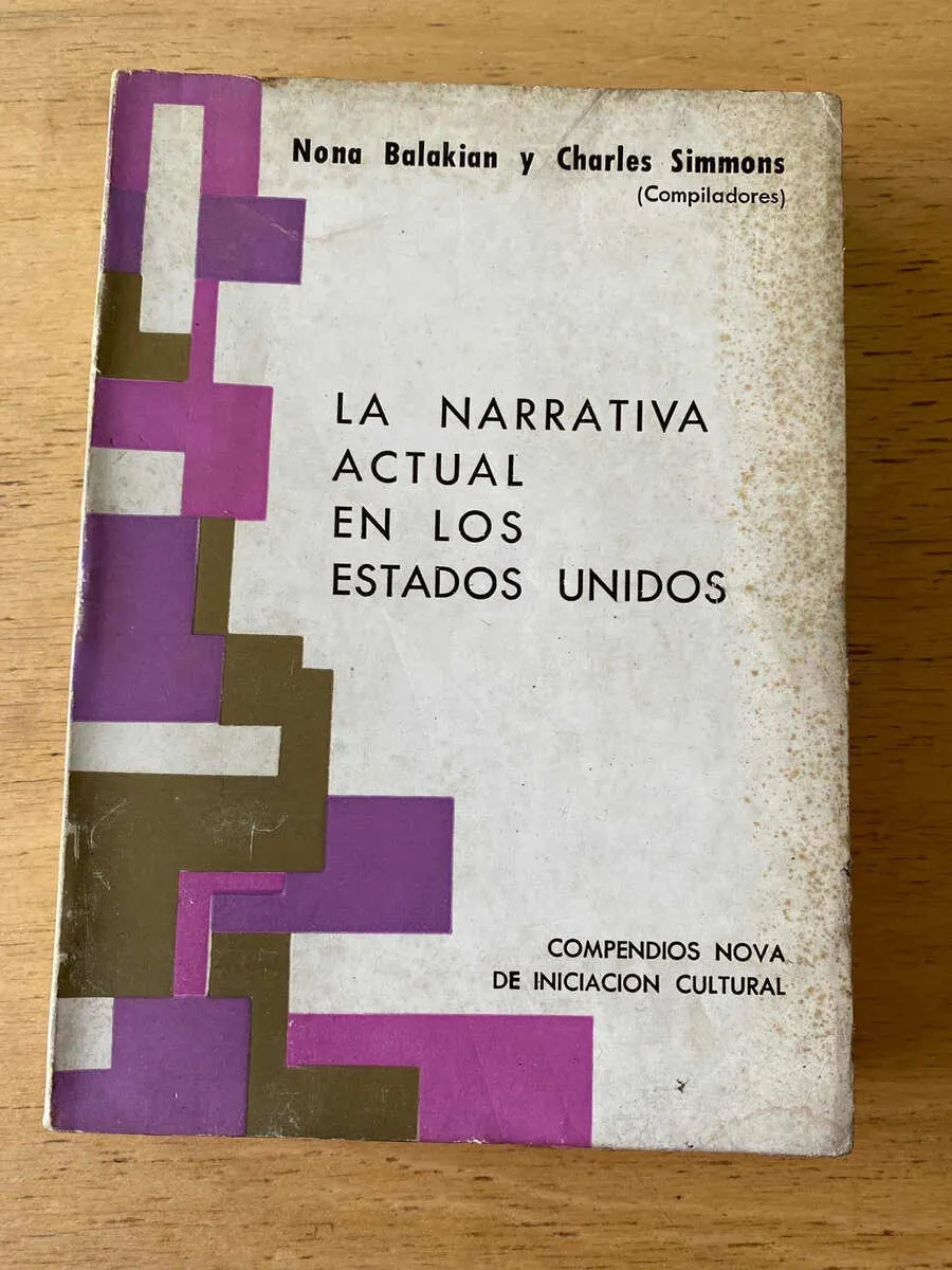 La Narrativa Actual En Los Estados Unidos- Balakian (s2)