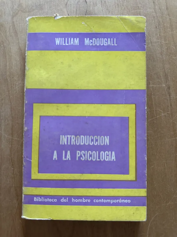 Introduccion a la psicologia - McDougall, William (2L6)