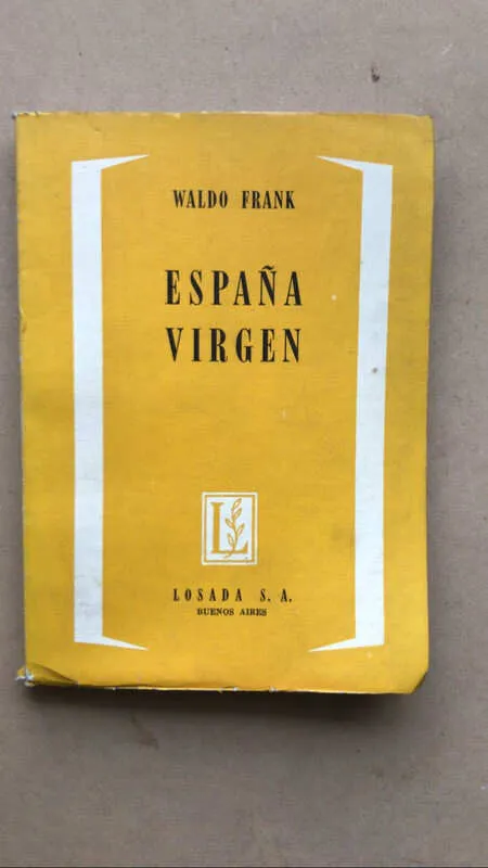 España Virgen - Frank, Waldo (cc5)