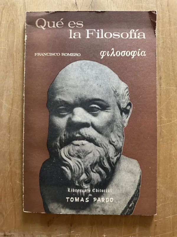 Que es la filosofia - Romero, Francisco (2L6)