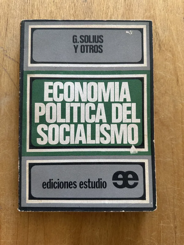 Economia politica del socialismo - Solius, G (2O2)