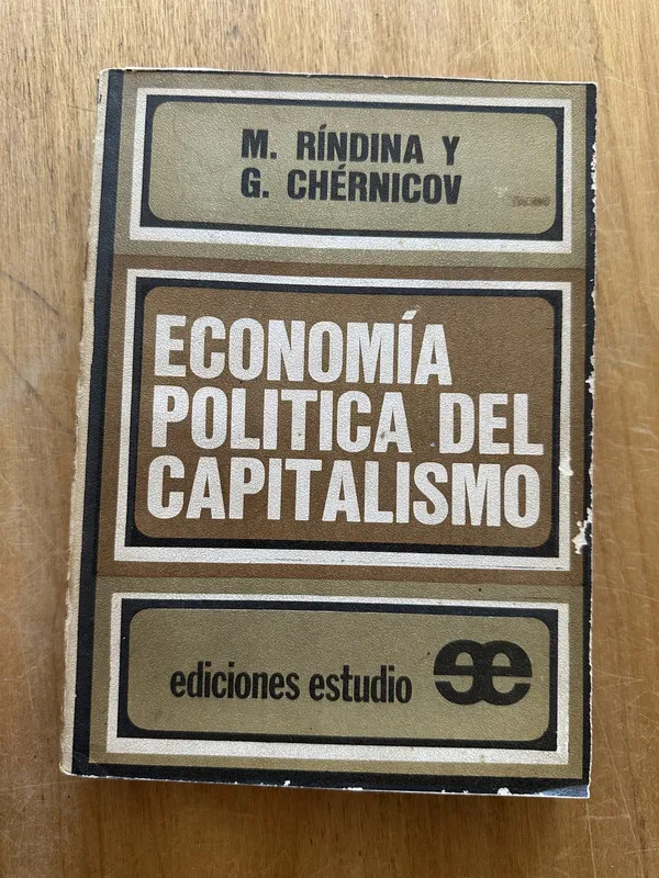 Economia politica del capitalismo - Rindina; Chenicov (2O2)