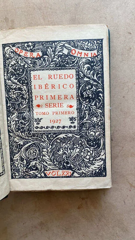 El Ruedo Iberico Primera Serie- Del Valle Inclan, Ramon (i6)