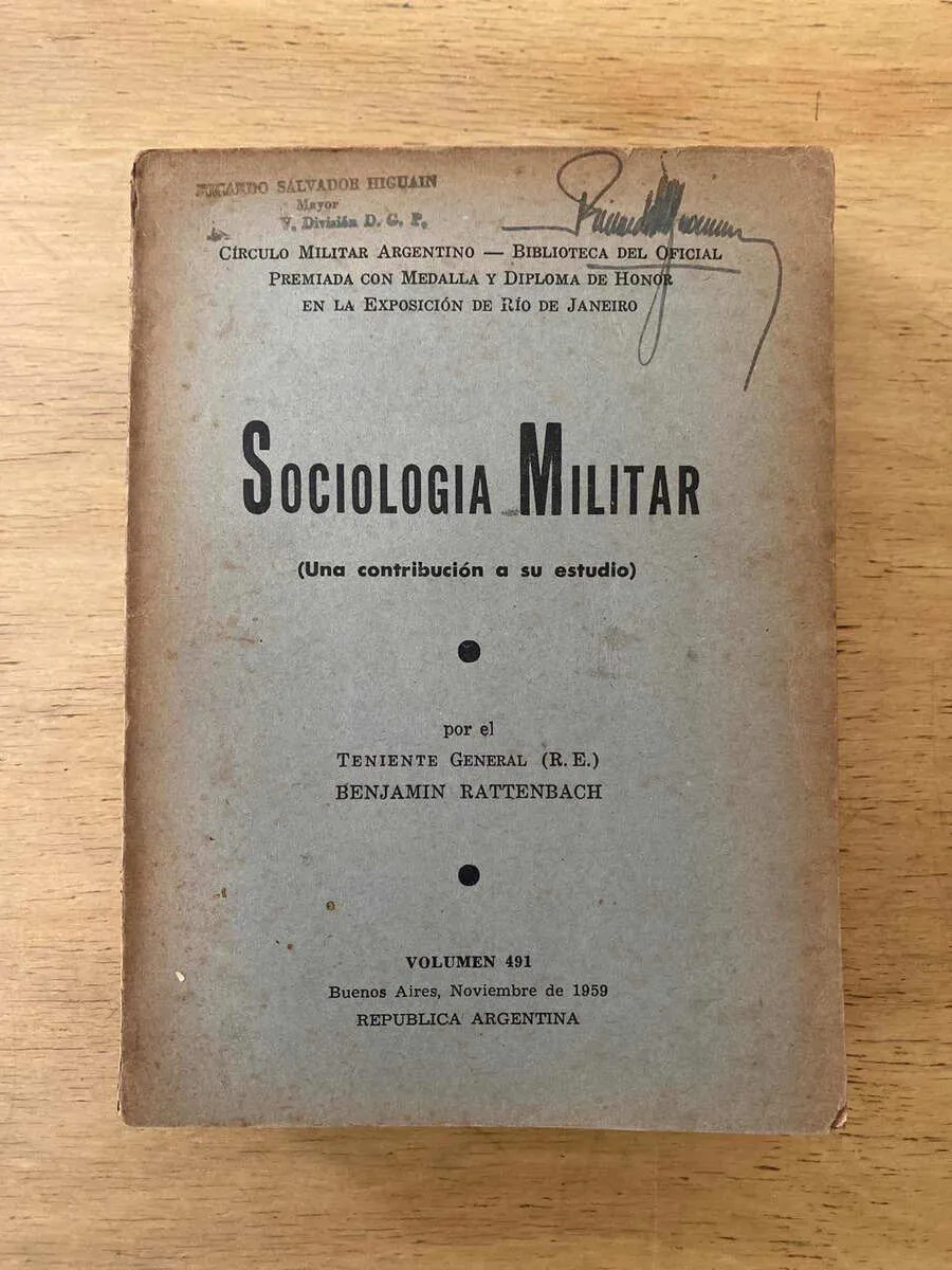 Sociologia Militar - Rattenbach, Benjamin (q5)