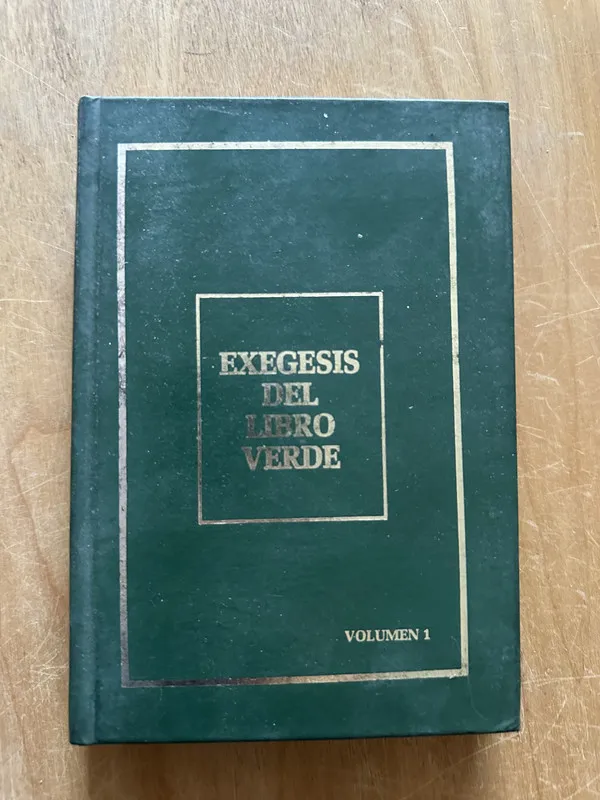 Exegesis del libro verde (volumen 1) - (2j4)