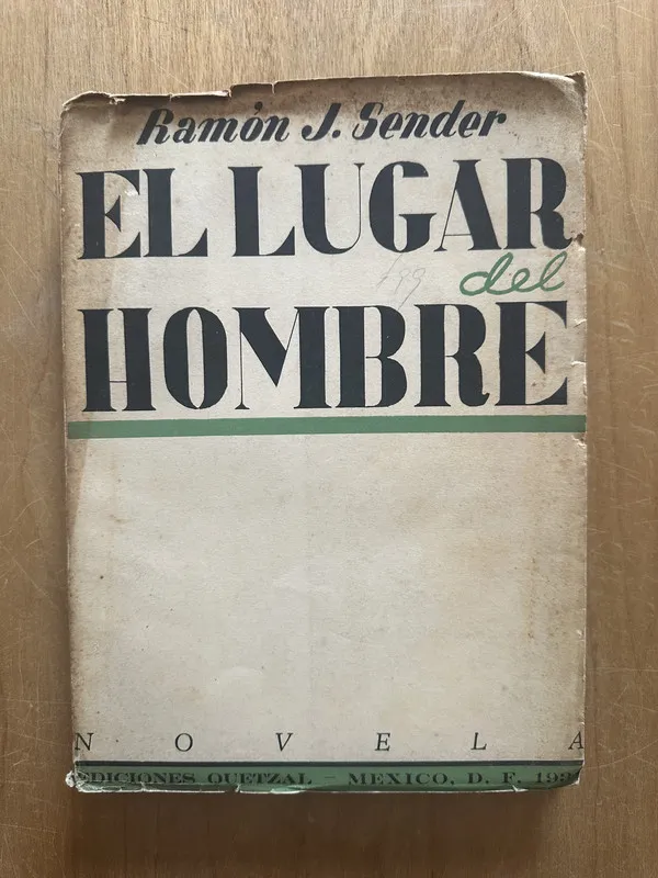 El lugar del hombre - Sender, Ramon (2m5)