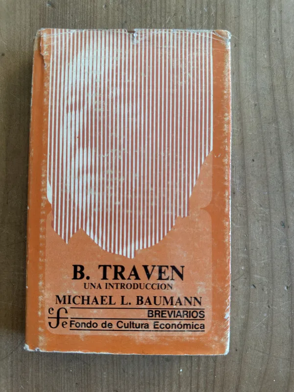 Tapa de B. Traven Una introduccion - Baumann, Michael L. (2m4)