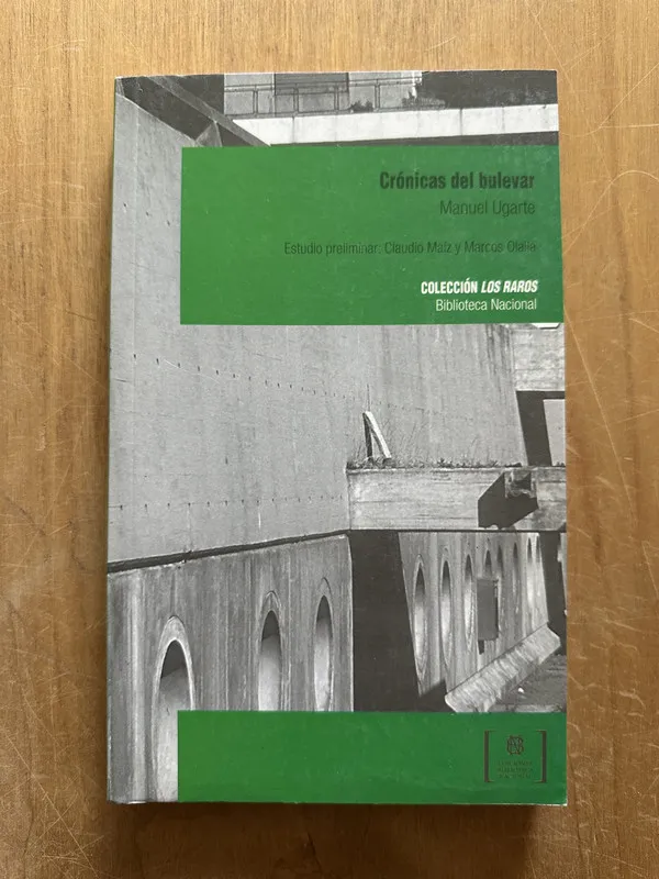 Tapa de Cronicas del bulevar - Ugarte, Manuel (2p6)