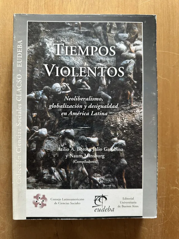 Tapa de Tiempos Violentos - Boron; Gambina; Minsburg (2p6)
