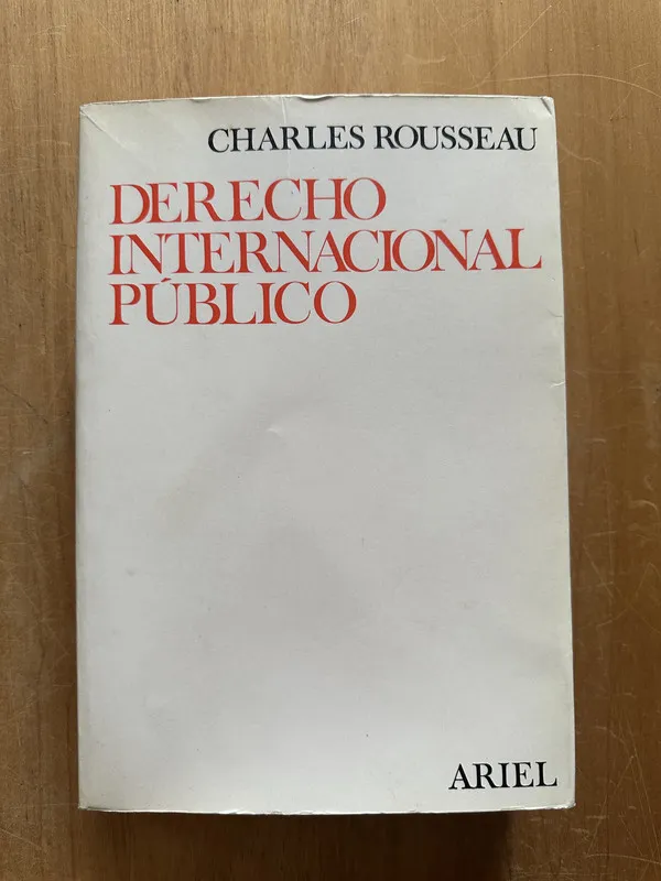 Derecho internacional Publico - Rousseau, Charles (2p5)