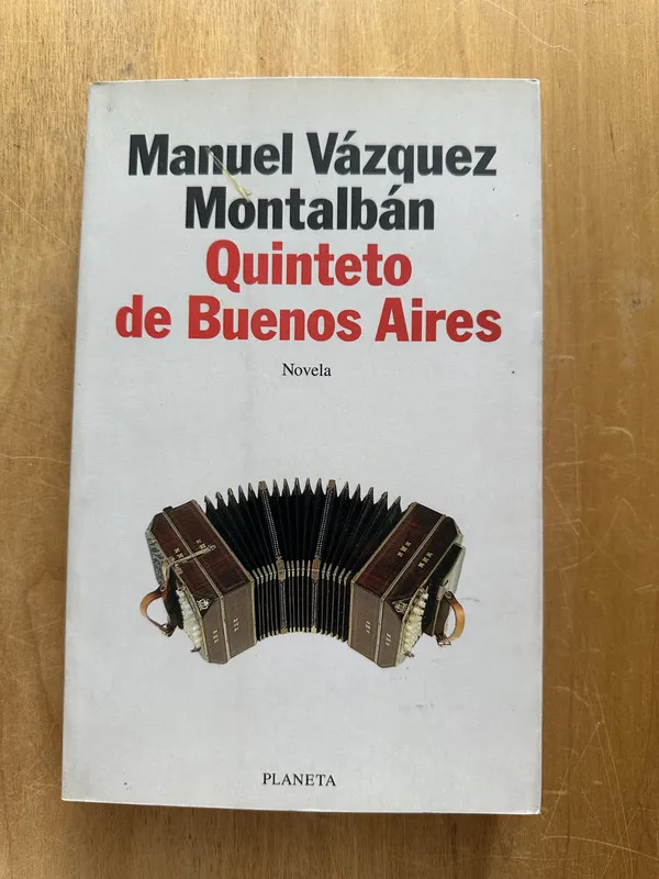 Tapa de Quinteto de Buenos Aires - Vazquez Montalban, Manuel (2p4)