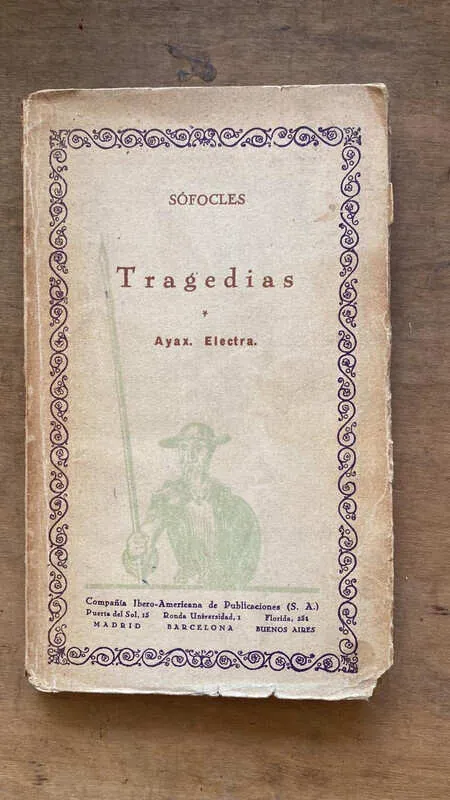 Tragedias. Ayax Electra - Sofocles (m5)