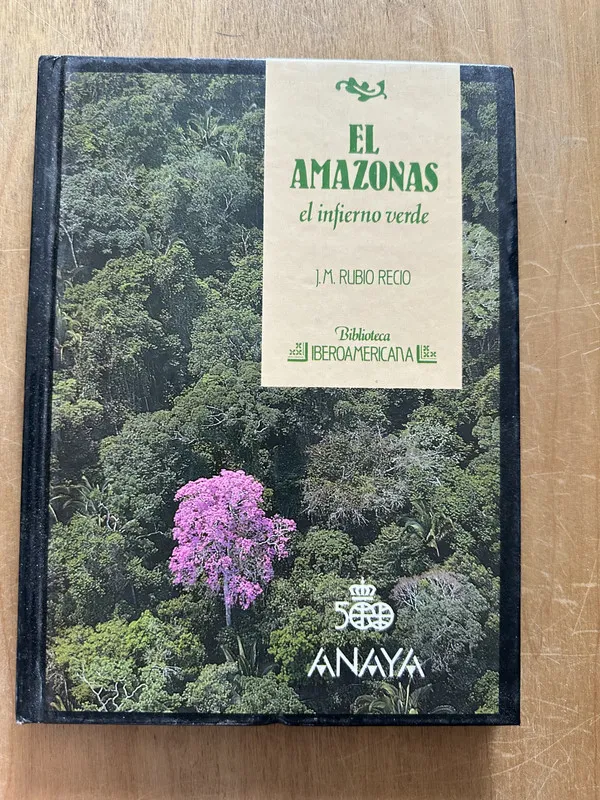 Tapa de El amazonas - Rubio Recio, J. M. (2p4)