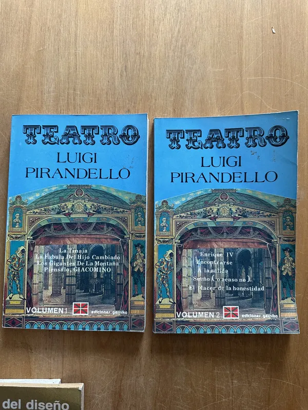 Teatro (2 tomos) - Pirandello, Luigi (2p3)