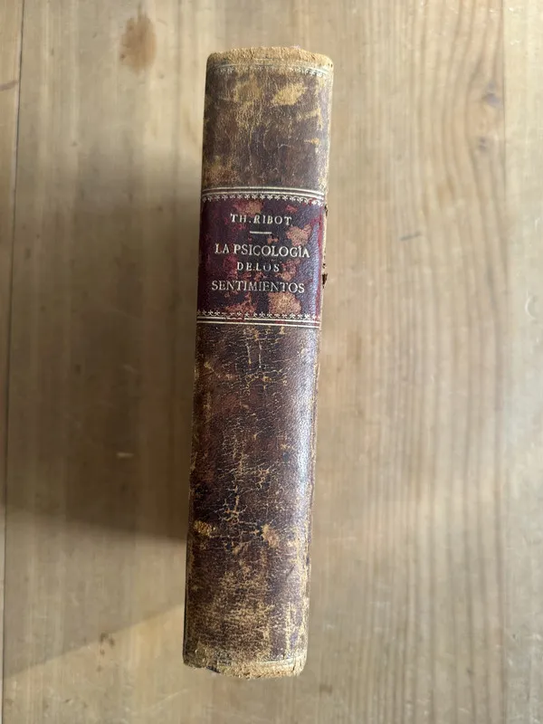 La psicologia de los sentimientos - Ribot, Th. (2m1)